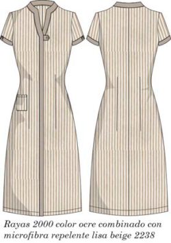 batavestido hoteleria camarista BV523D00C3 vector