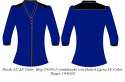 blusa casuales y ejecutivos BU112D00C1T081 vector