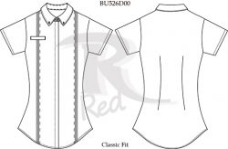 blusa hoteleria comite ejecutivo y operativo BU526D00P019 vector