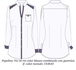 blusa hoteleria recepcion y concierge BU114D00C1B033 vector