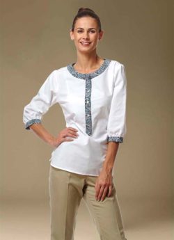 blusa hoteleria recepcion y concierge BU119D00C2P019