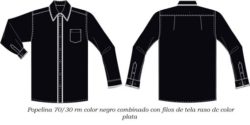 camisa restaurantes internacional CA464C01C1B033 vector