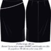 falda casuales y ejecutivos trajes FA135D00C1T082 vector