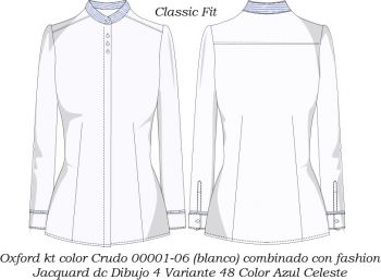 blusa casual BU118D00C1 vector