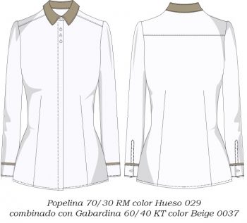 blusa casual BU118D01C1 vector