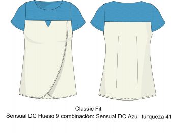 blusa casual BU141D00C2 vector