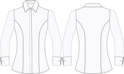 blusa casual BU513D00 vector