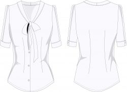 blusa casual BU586D00 vector