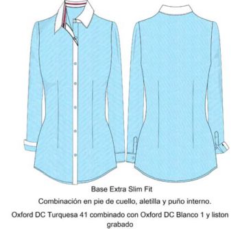 blusa casual ejecutiva BU143D00C1 vector