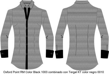 blusa de vestir BU517D00C1 vector