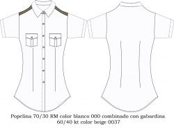 blusa resort BU401D12C1 vector