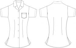 blusa resort BU462D03 vector