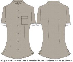 blusa resort BU489D21C1P004 vector