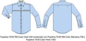 camisa casual CA414C29C1 vector