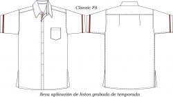 camisa casual CA414C32 vector