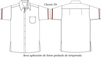 camisa casual CA414C32 vector