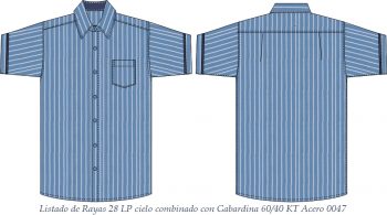 camisa casual CA470C01C1 vector