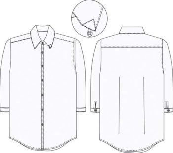 camisa casual CA476C05 vector