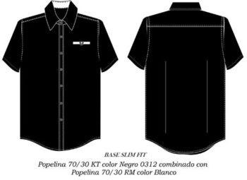 camisa casual CA476C07C2 vector