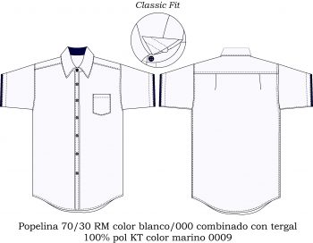 camisa casual CA486C03C1 vector