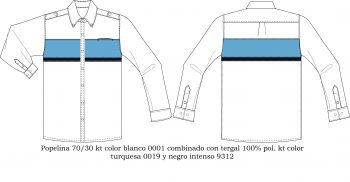 camisa casual CA490C00C2 vector