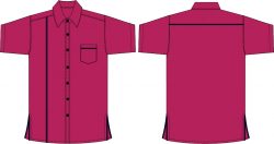 camisa casual CA491C00 vector