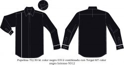 camisa casual CA500C00C5 vector