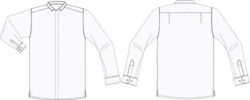 camisa hoteleria CA536C00 vector