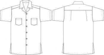 camisa resort CA406C05 vector