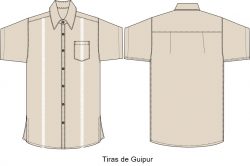 camisa resort CA432C04 vector