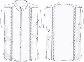 camisa resort CA558C01 vector