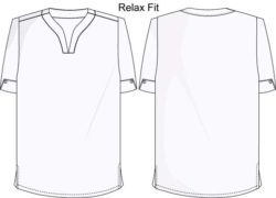 camisa spa CA568C00B014 vector