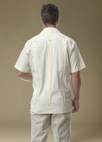 camisa tipo guayabera CA437C04B027 espalda
