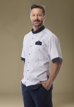 camisa tipo guayabera GU103C00C1T209