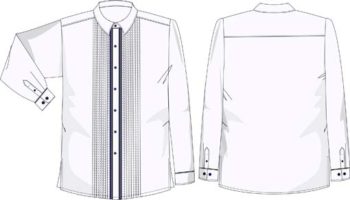 camisa tipo guayabera casual ejecutivo GU403C00 vector
