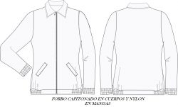 chamarra de dama CHM801D00 vector