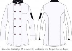 filipina de chef FL753D00C4 vector