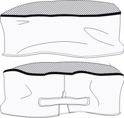 gorro GO968V01 vector
