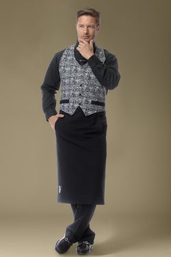 mandil con peto MA100V00C4P031