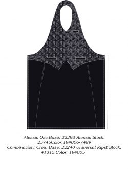 mandil con peto MA100V00C5 vector