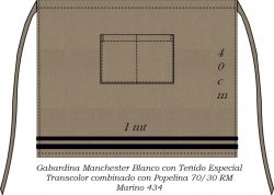 medio mandil MA107V00C2 vector