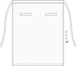 medio mandil MA940V08 vector