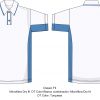 playera tipo polo PL414C00C6 vector