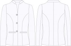 saco dama SA651D02 vector