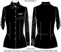 blusa casual BU136D00C2 vector