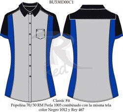 blusa racing automotriz BU530D00C1B033 vector