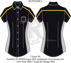 blusa racing automotriz BU531D00C1B033 vector