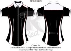 blusa racing automotriz BU532D00C1B006 vector