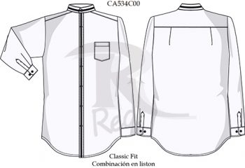 camisa casual CA534C00P043 vector