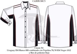 camisa racing CA505C00C3 vector